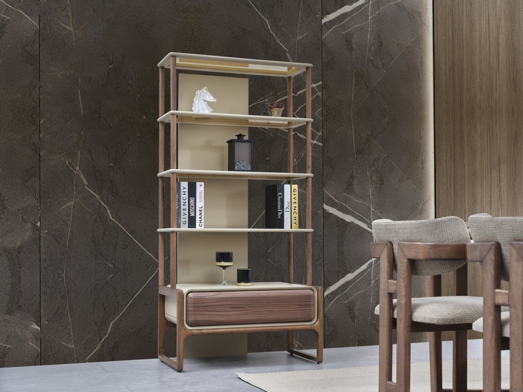 Vega Ahşap Mdf Kaplamalı Kitaplık