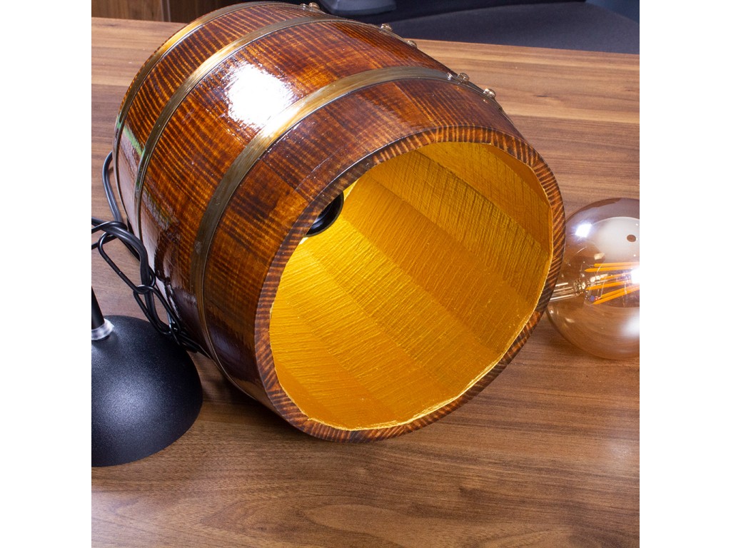 Rustik Retro Ofis Cafe Restorant Ahşap Fıçı Avize Rustik Retro Ofis Cafe Restorant Ahşap Fıçı Avize