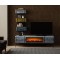Eskitme boyalı wood tv ünite