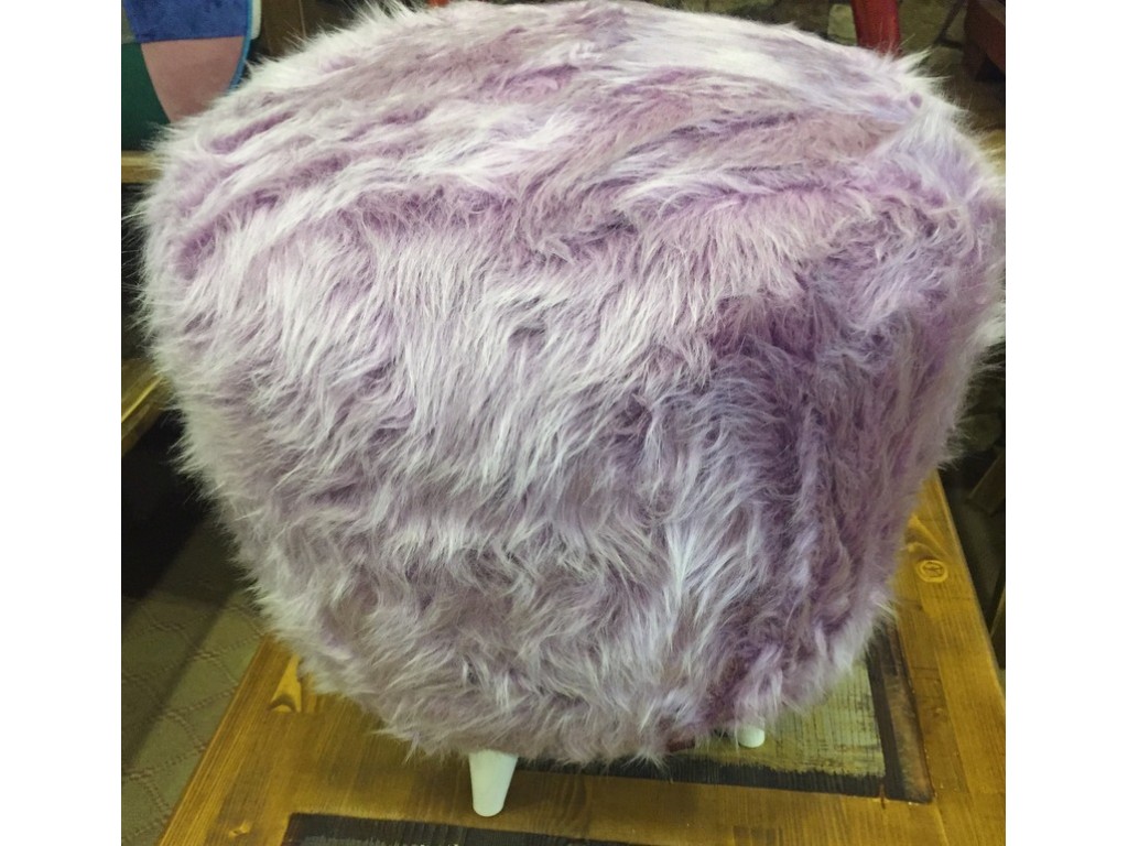 Peluş Puf konforlu Beyaz-Sarı-Pembe-Mavi-Rangarenk  Puflar