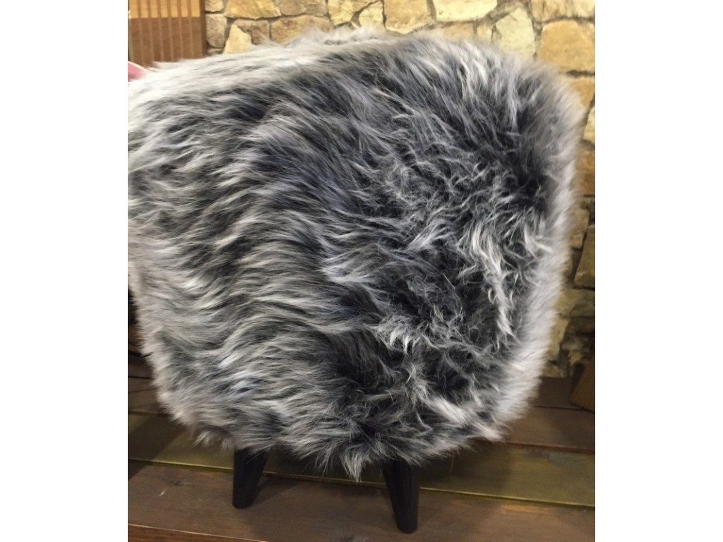 Peluş Puf konforlu Beyaz-Sarı-Pembe-Mavi-Rangarenk  Puflar