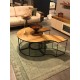 Onurdesign Lucca Mdf Ceviz Kaplama Orta Sehpa 4+1