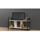 onurdesign Raflı Metal Ahşap Tv sehpası onurdesign Raflı Metal Ahşap Tv sehpası